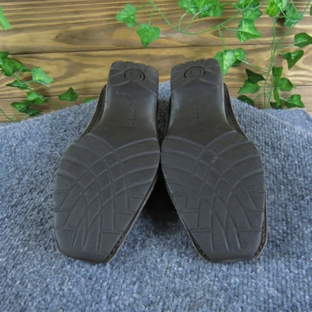 Gabor Women's  Loafer Brown Leather Sz 6 Medium‎ Gently Used 2025
